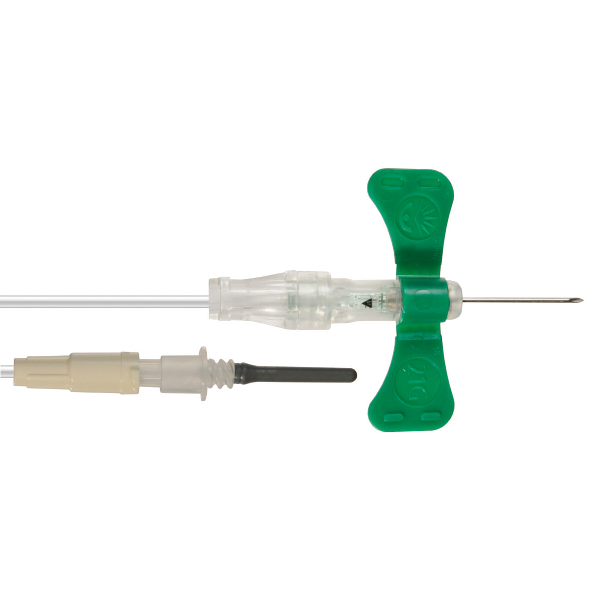 Набір для взяття крові BD Vacutainer® Пуш Баттон, 0,8 х 19мм (mm) x 178мм (mm), 21G x 3/4" х 7", стерильний (367338)